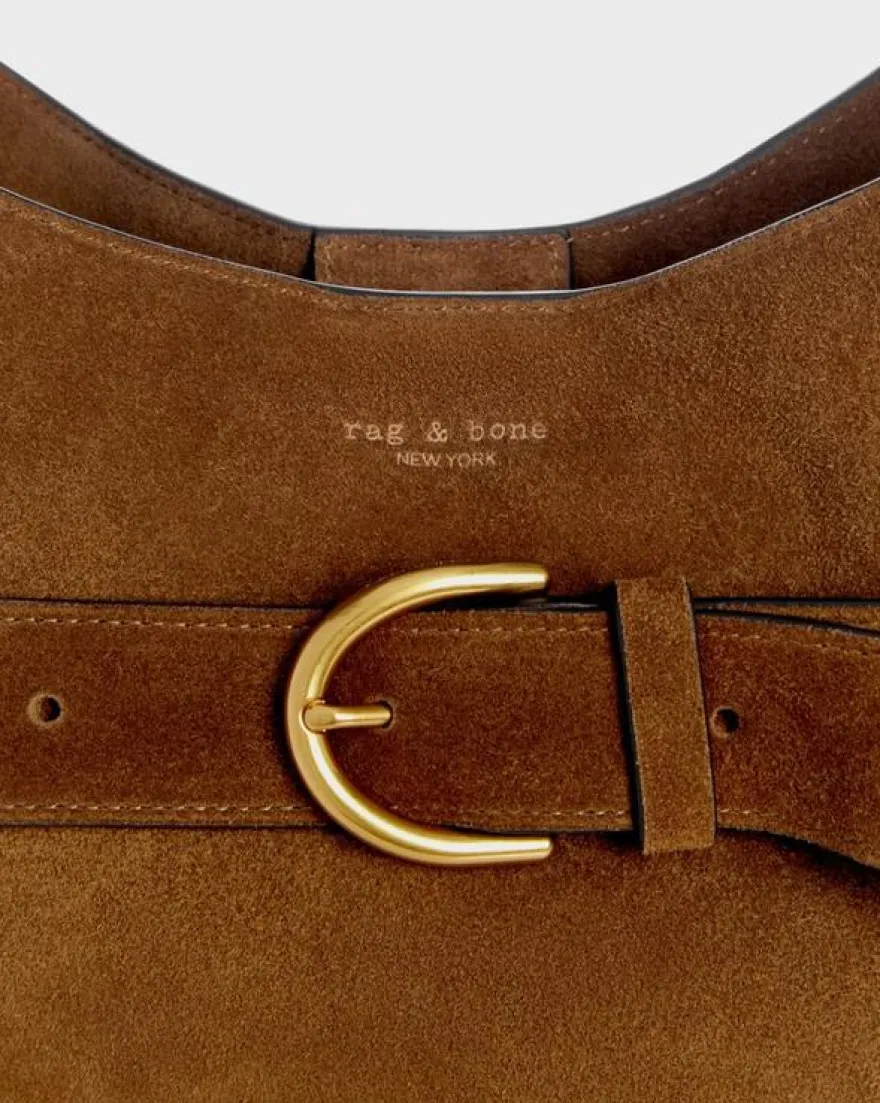 Lexington Suede Bucket Bag