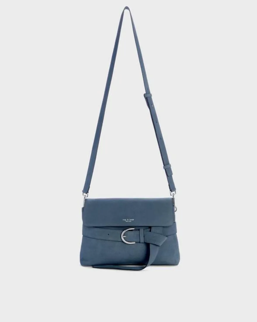 Lexington Suede Flap Bag