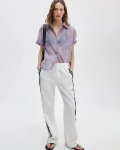 Logan Denim Track Pants