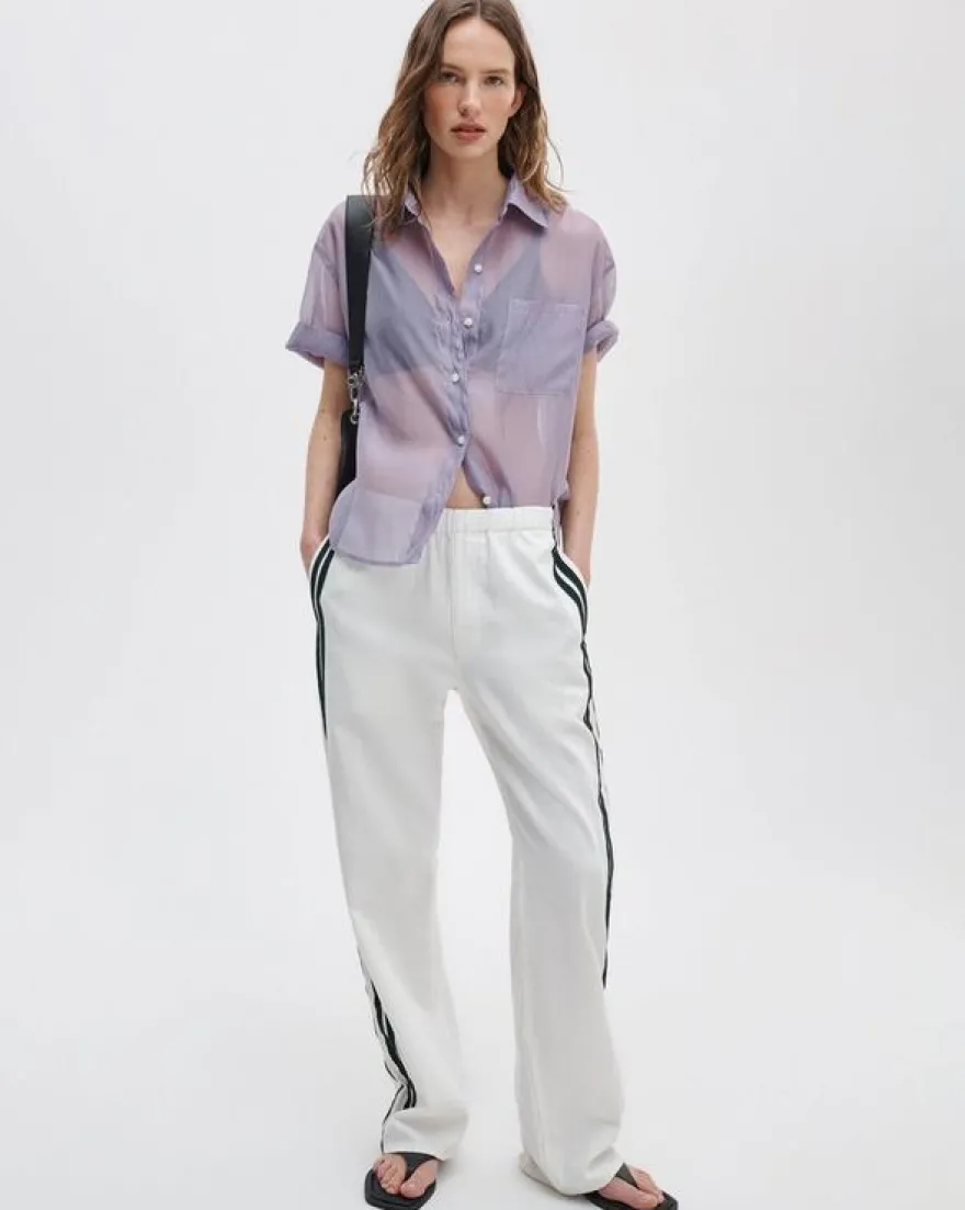 Logan Denim Track Pants
