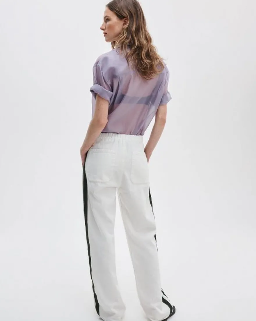 Logan Denim Track Pants