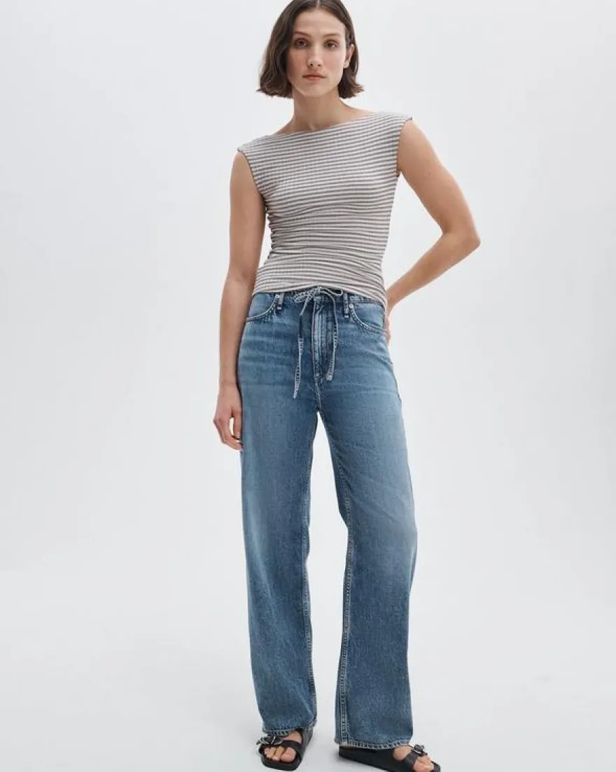 Luca Striped Reversible Tee