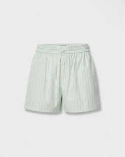 Marvin Striped Cotton Shorts