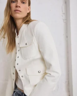 Mercer Italian Textured Knit Blazer