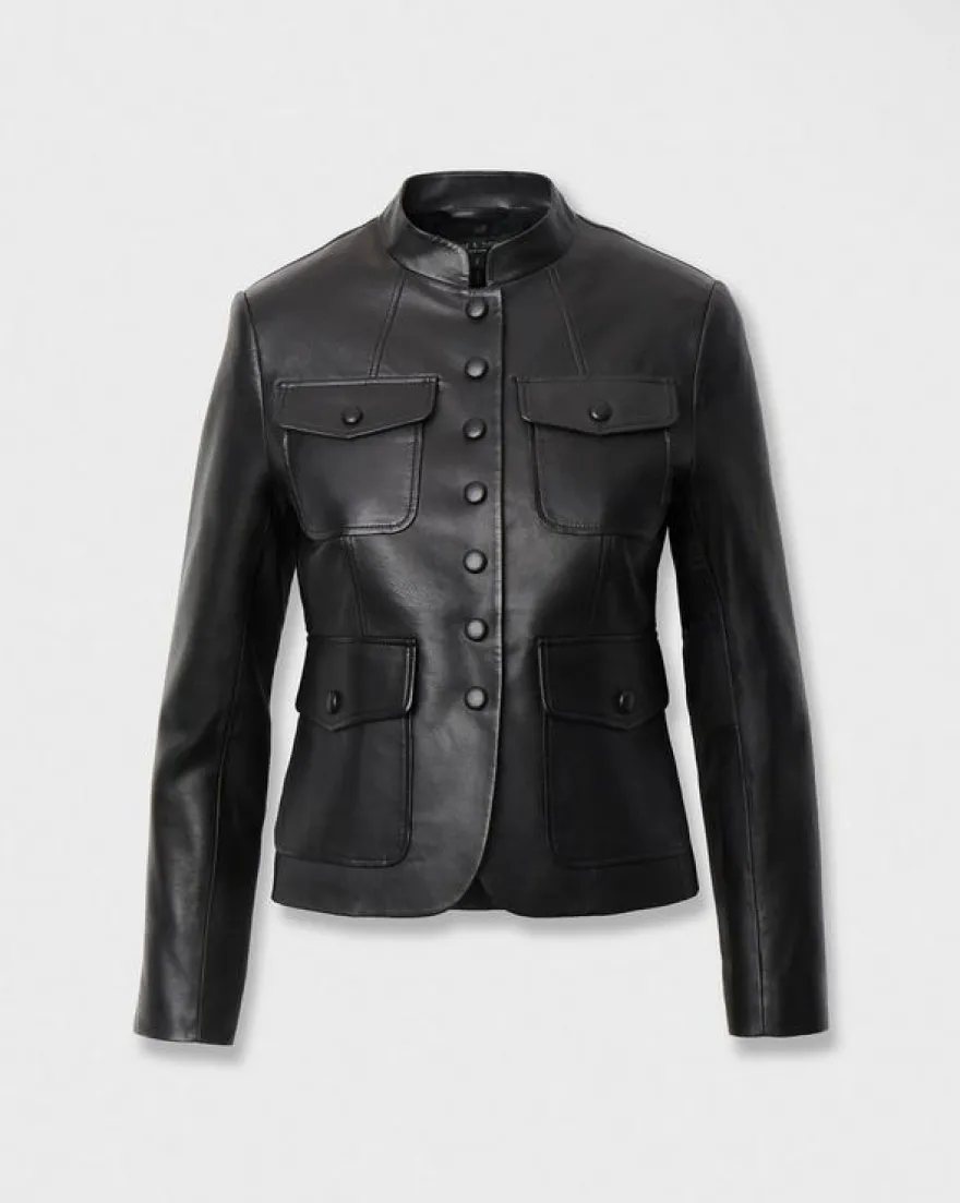Mercer Leather Blazer
