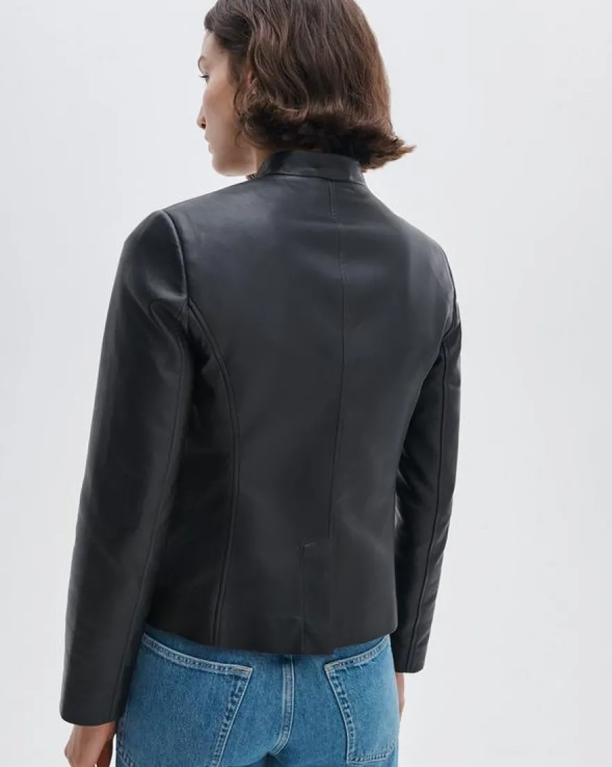 Mercer Leather Blazer