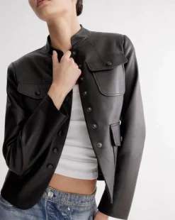 Mercer Leather Blazer