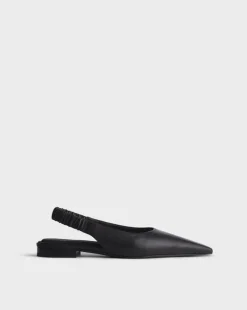 Mercer Leather Slingback Flats