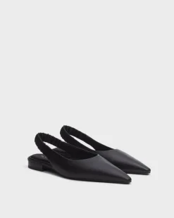 Mercer Leather Slingback Flats
