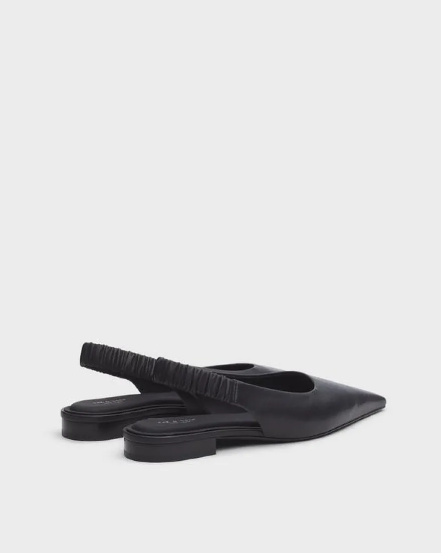 Mercer Leather Slingback Flats