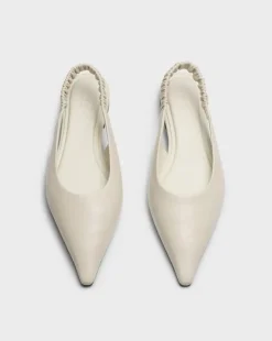 Mercer Leather Slingback Flats