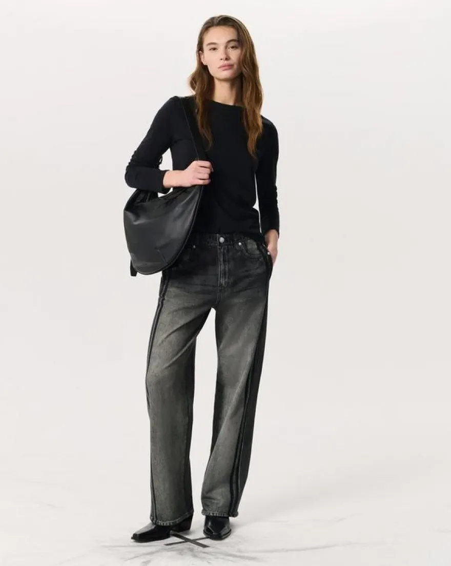 Mercer Medium Leather Hobo Bag