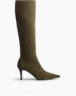 Mercer Suede Knee-High Boots