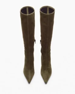 Mercer Suede Knee-High Boots