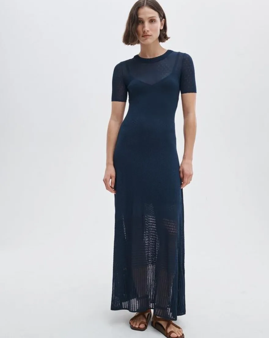 Michelle Pointelle Maxi Dress
