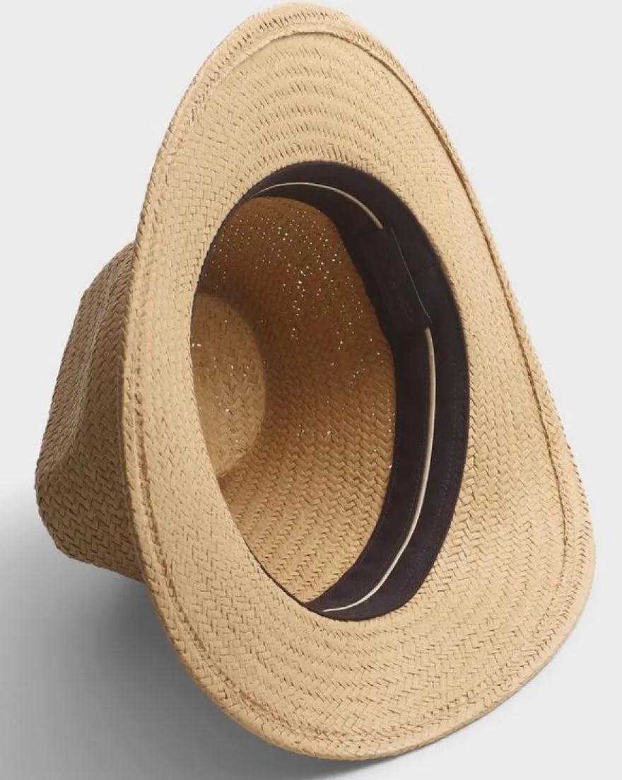 Packable Straw Fedora