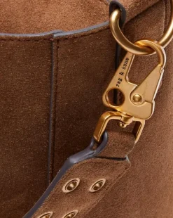 Parker Suede Bucket Bag