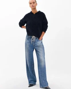 rb Miramar Drawstring Wide-Leg Pants