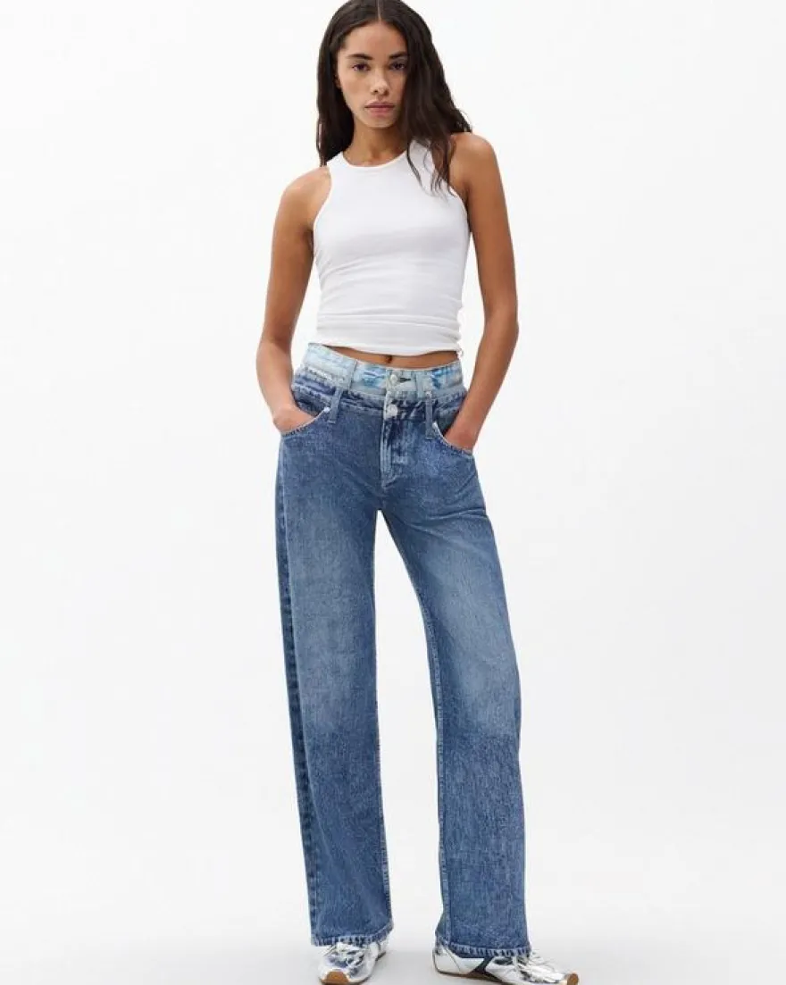 rb Miramar Logan Layered Wide-Leg Pant