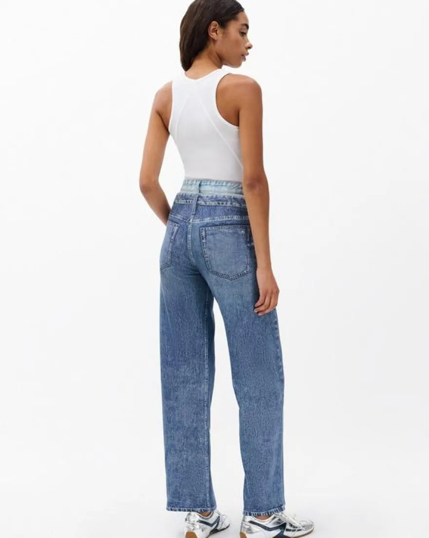 rb Miramar Logan Layered Wide-Leg Pant