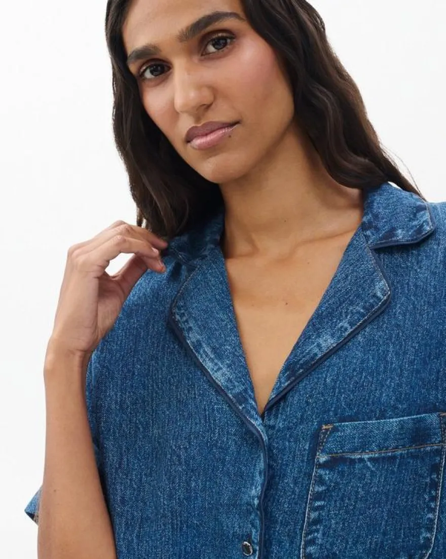 rb Miramar Short-Sleeve Lounge Shirt