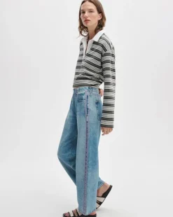 rb Miramar Wide-Leg Ankle Track Pant