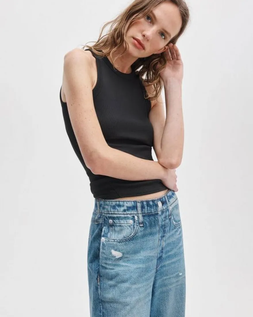 rb Miramar Wide-Leg Ankle Pant