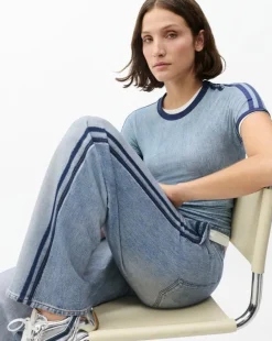 rb Miramar Wide-Leg Track Pants
