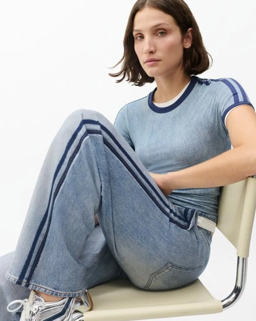 rb Miramar Wide-Leg Track Pants