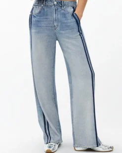 rb Miramar Wide-Leg Track Pants