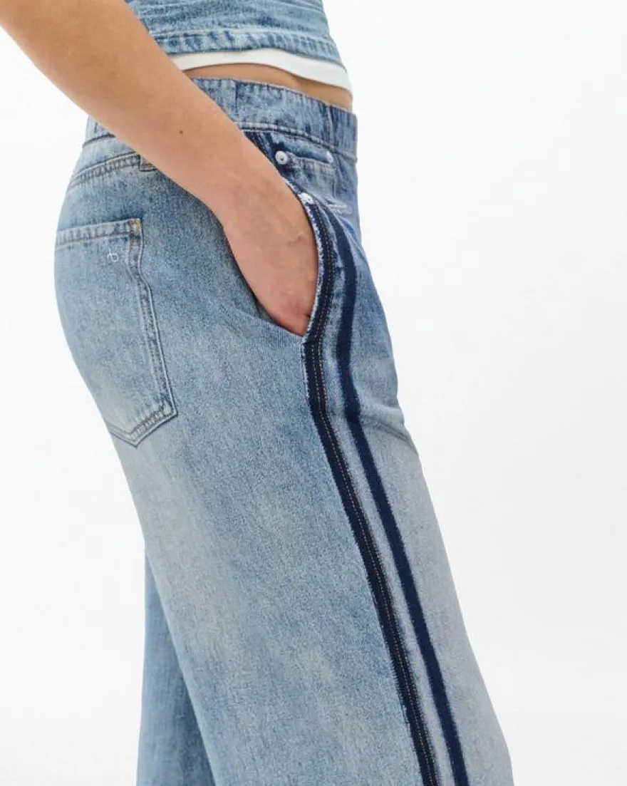 rb Miramar Wide-Leg Track Pants