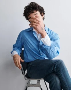 rb Relaxed Poplin Shirt