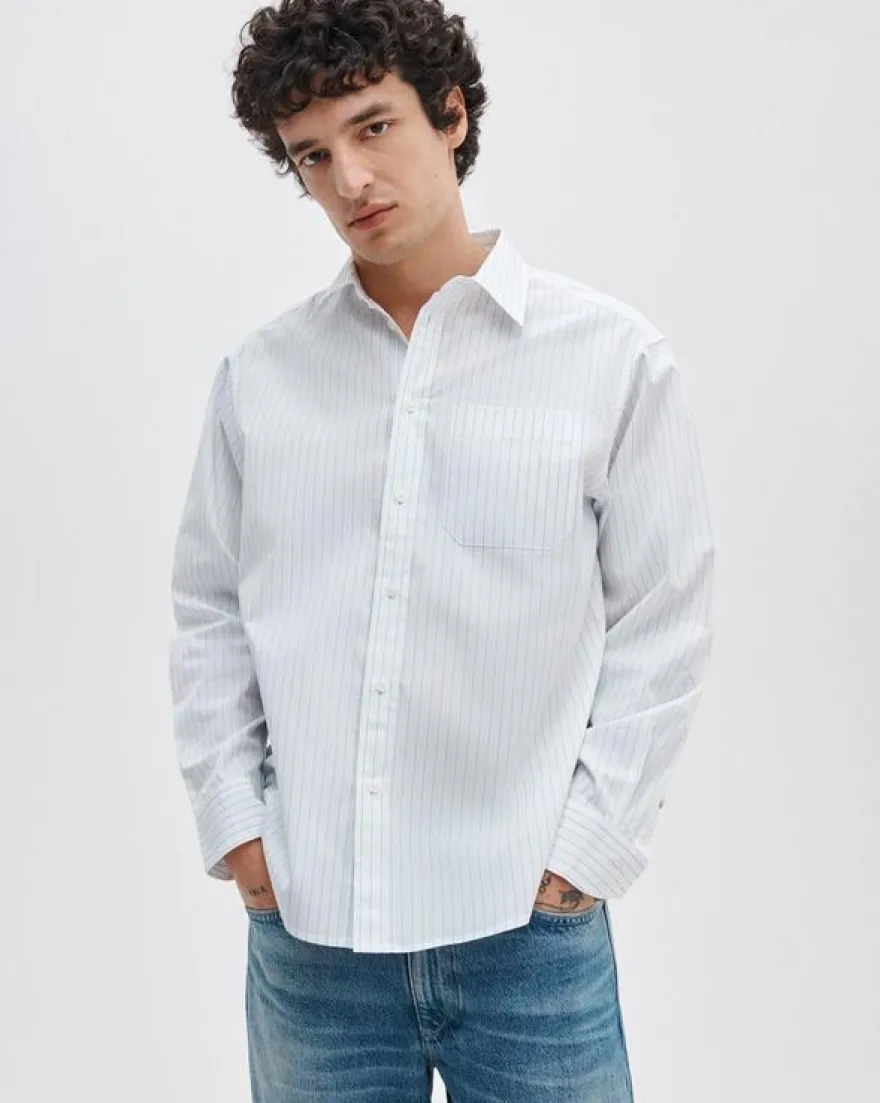 rb Relaxed Poplin Shirt