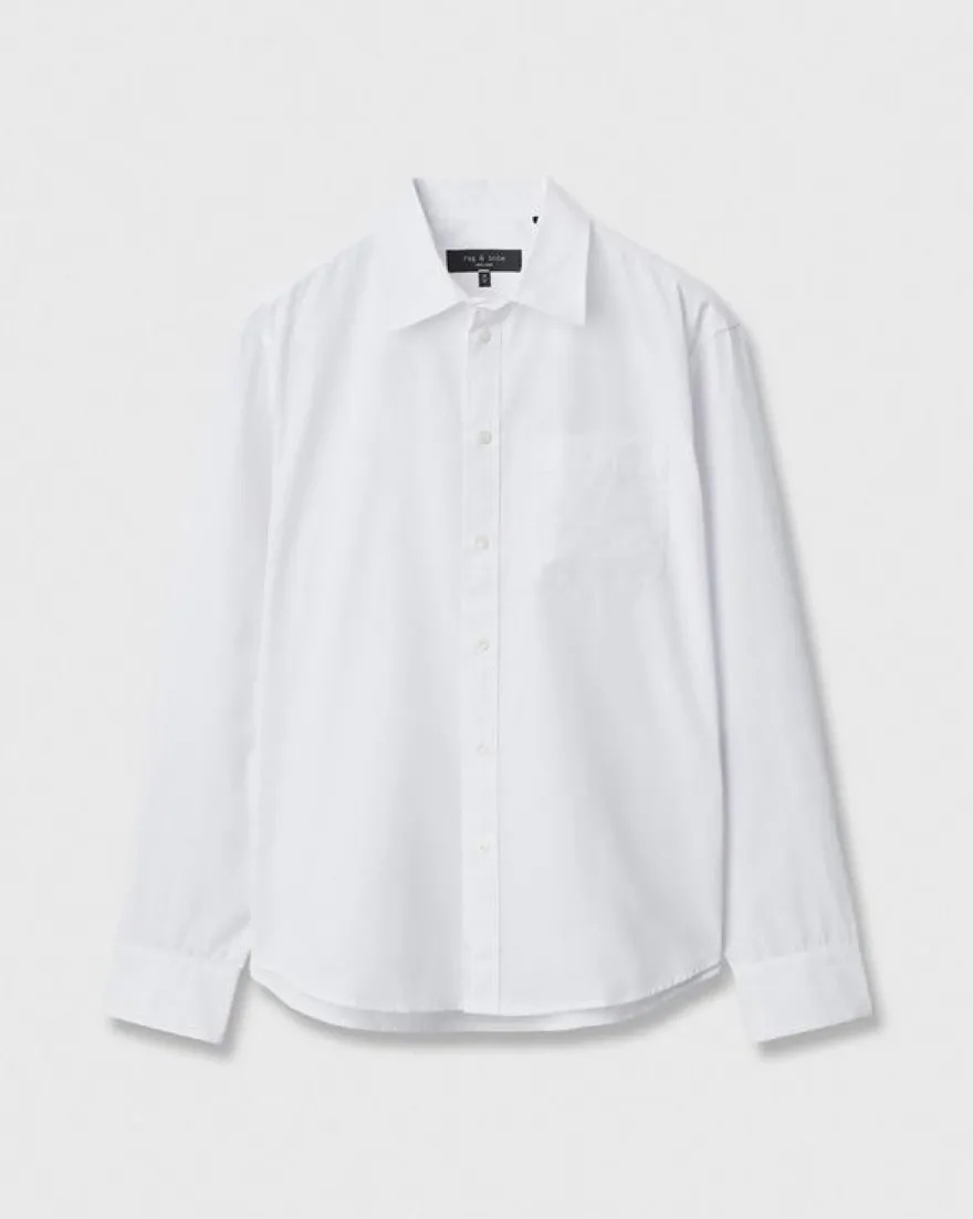 rb Relaxed Poplin Shirt