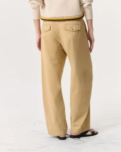 Renata Cotton Twill Utility Pants