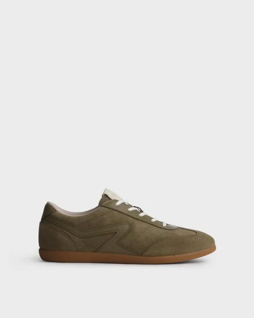 Retro Leather Legacy Trainers