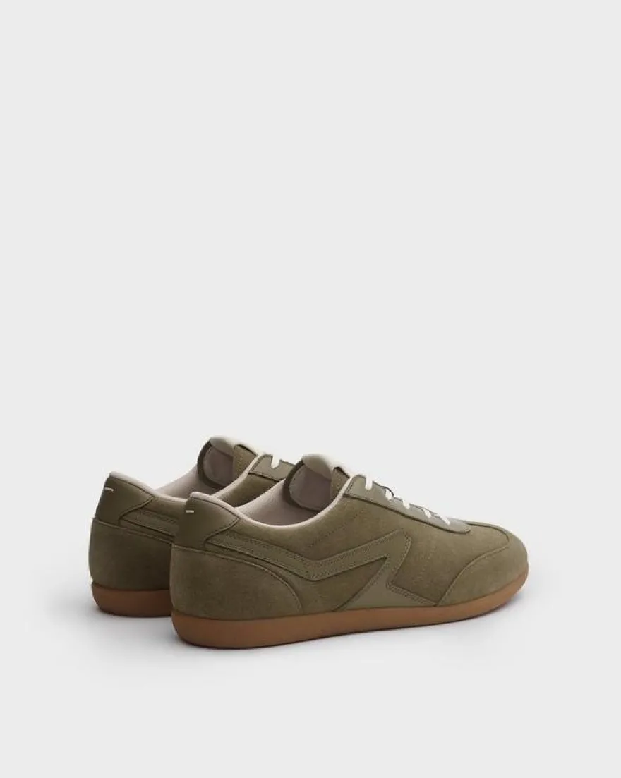 Retro Leather Legacy Trainers