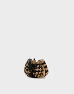 River Raffia Crossbody Bag