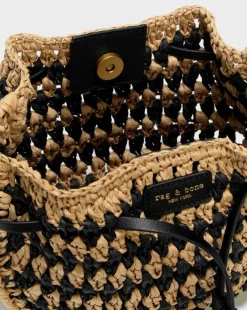 River Raffia Crossbody Bag