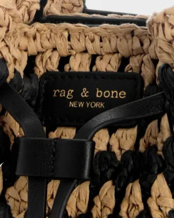 River Raffia Crossbody Bag