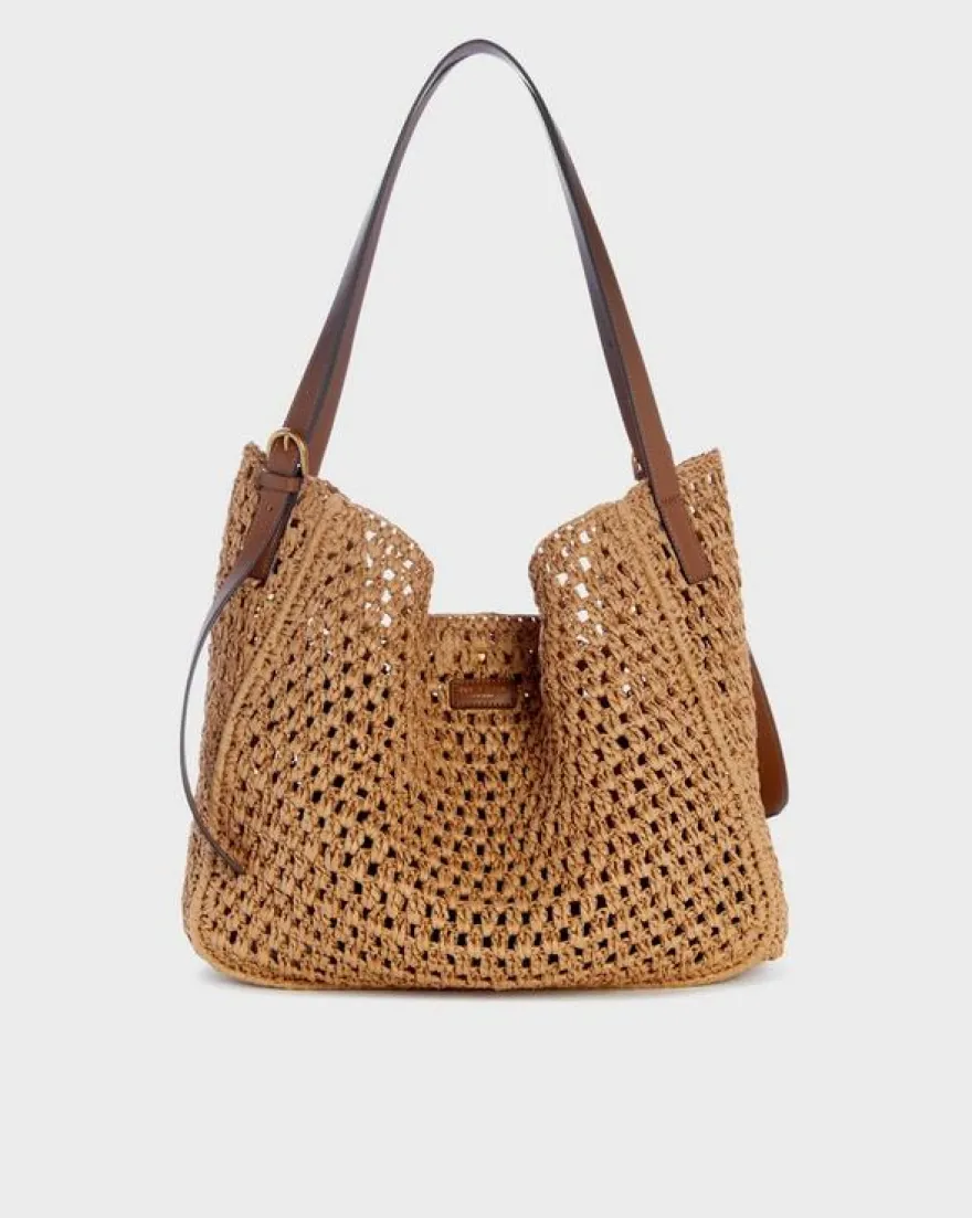 River Raffia Tote