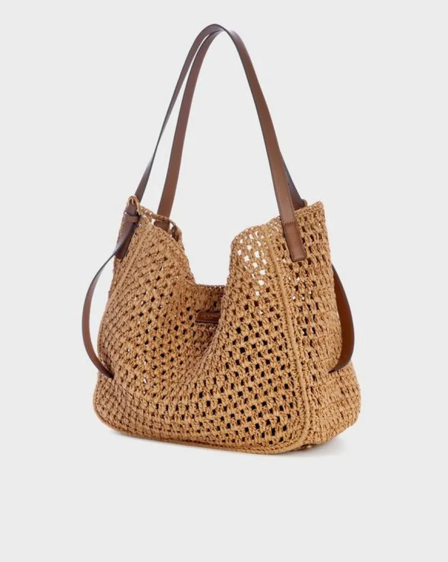 River Raffia Tote