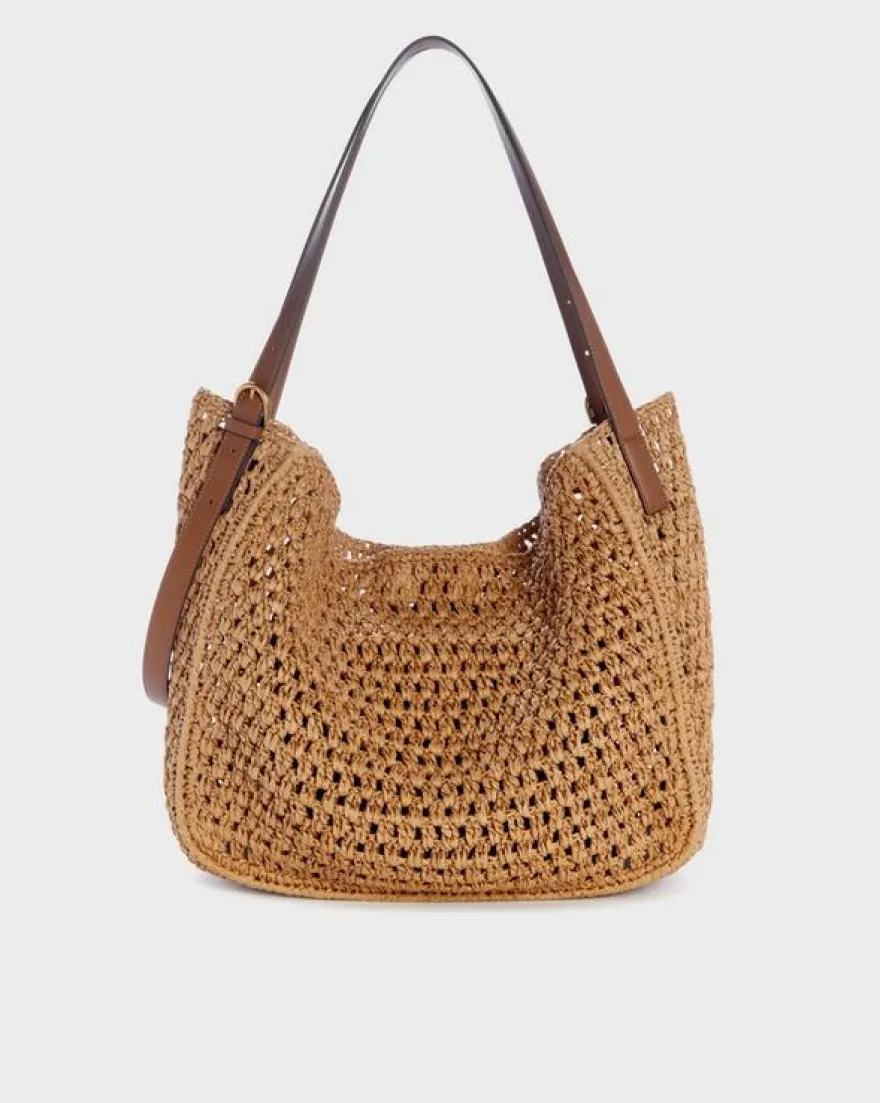 River Raffia Tote
