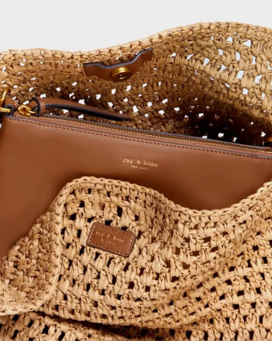 River Raffia Tote