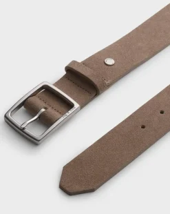 Rugged Italian Suede Belt