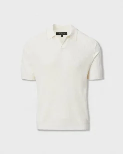 Saxon Silk-Cotton Polo Shirt