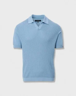 Saxon Silk-Cotton Polo Shirt