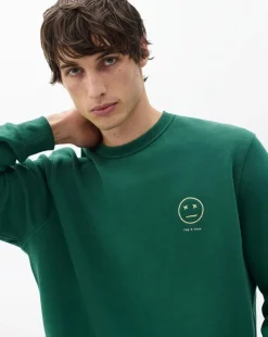 Sour Face Embroidered Sweatshirt