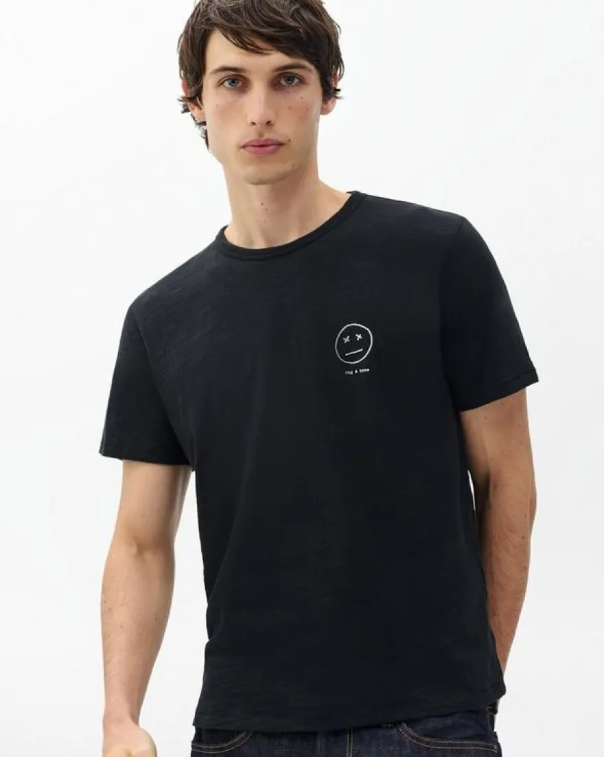 Sour Face Embroidered Tee