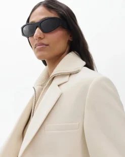 Stevie Oval Wraparound Sunglasses